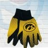 WinCraft Iowa Hawkeyes Two Tone Striped Utility Gloves Accessories
