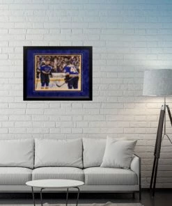 Fan Cave Sports Ivan Barbashev And Pavel Buchnevich St Louis Blues Dual Autographed Framed 11x14 - JSA
