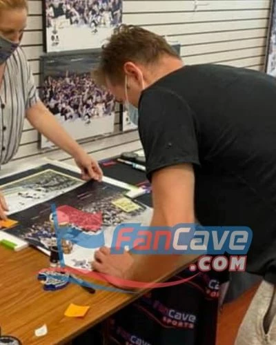 Fan Cave Sports Autographed Memorabilia Ivan Barbashev And Sammy Blais St Louis Blues Dual Autographed 11x14 - COA 2 Fan Cave Sports Autographed Memorabilia Ivan Barbashev And Sammy Blais St Louis Blues Dual Autographed 11x14 - COA