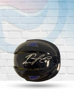 Fan Cave Sports Ivan Barbashev Autographed St Louis Blues Mini Replica Helmet: Navy - JSA