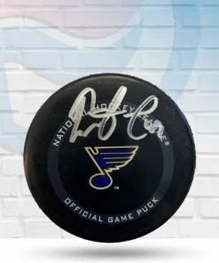 Fan Cave Sports Autographed Memorabilia Ivan Barbashev St Louis Blues Autographed 2021 Official Game Puck - COA
