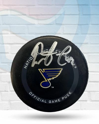 Fan Cave Sports Autographed Memorabilia Ivan Barbashev St Louis Blues Autographed 2021 Official Game Puck - COA 1 Fan Cave Sports Autographed Memorabilia Ivan Barbashev St Louis Blues Autographed 2021 Official Game Puck - COA