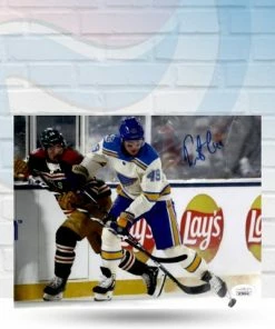 Fan Cave Sports Autographed Memorabilia Ivan Barbashev St Louis Blues Autographed Winter Classic 8x10 Photo - JSA