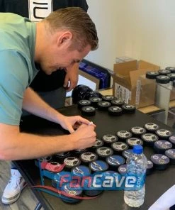 Fan Cave Sports Ivan Barbashev St Louis Blues Autographed 2022 Winter Classic Novelty Puck - JSA Autographed Memorabilia