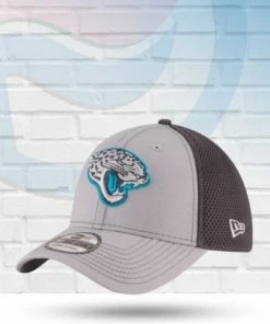 New Era Jacksonville Jaguars Grayed Out Neo 39THRITY Flex Hat Hats