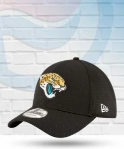 New Era Jacksonville Jaguars On Field Sideline Tech Official 39THRITY Flex Hat Hats
