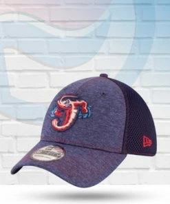 New Era Hats Jacksonville Jumbo Shrimp Classic Shade Neo 39THIRTY Flex Hat
