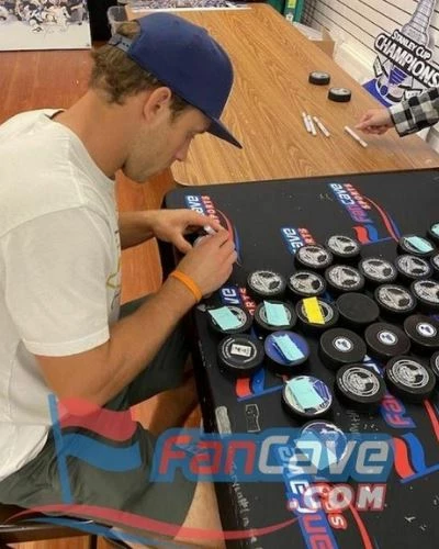 Fan Cave Sports Jaden Schwartz, Brayden Schenn & Colton Parayko St Louis Blues Autographed 16x20 - JSA 2 Fan Cave Sports Jaden Schwartz, Brayden Schenn & Colton Parayko St Louis Blues Autographed 16x20 - JSA