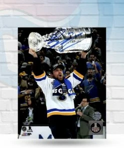 Fan Cave Sports Jaden Schwartz St Louis Blues Autographed 11x14 Stanley Cup Photo Blue - COA Autographed Memorabilia