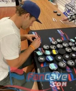 Fan Cave Sports Jaden Schwartz St Louis Blues Autographed Stanley Cup Photo - COA Autographed Memorabilia