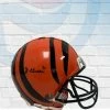 The Jersey Source Ja'Marr Chase Cincinnati Bengals Autographed Mini Helmet - Beckett Autographed Memorabilia