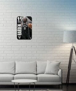 WinCraft Clearance James Harden Brooklyn Nets Plastic Player Clubhouse Sign