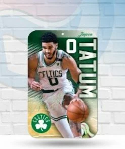 WinCraft Wall Signs Jayson Tatum Boston Celtics Plastic Player Clubhouse Sign