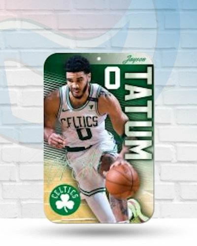 WinCraft Wall Signs Jayson Tatum Boston Celtics Plastic Player Clubhouse Sign 1 WinCraft Wall Signs Jayson Tatum Boston Celtics Plastic Player Clubhouse Sign