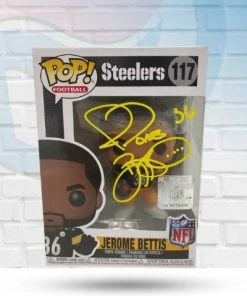 Autographed Memorabilia Jerome Bettis Pittsburgh Steelers Autographed Funko Pop - Beckett