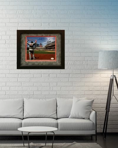 Fan Cave Sports Autographed Memorabilia Jim Edmonds St Louis Cardinals Autographed Framed 8x10 - JSA 2 Fan Cave Sports Autographed Memorabilia Jim Edmonds St Louis Cardinals Autographed Framed 8x10 - JSA