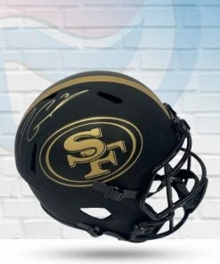 Fan Cave Sports Autographed Memorabilia Jimmy Garoppolo San Francisco 49ers Autographed Full Size Eclipse Replica Helmet - COA