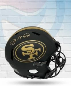 Fan Cave Sports Autographed Memorabilia Joe Montana San Francisco 49ers Autographed Full Size Eclipse Authentic Helmet - Beckett