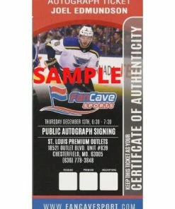Fan Cave Sports Joel Edmundson St Louis Blues Autographed 16x20 W/