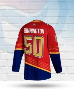 Jordan Binnington St Louis Blues Authentic Adidas Reverse Retro Jersey Jerseys & Apparel
