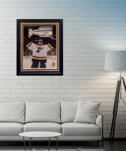 Fan Cave Sports Autographed Memorabilia Jordan Binnington St Louis Blues Autographed Framed 16x20 - COA
