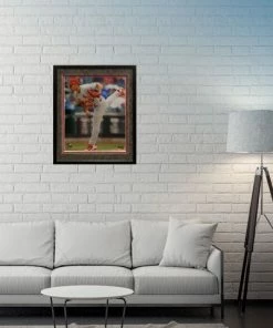 Fan Cave Sports Jordan Hicks St Louis Cardinals Autographed Framed 20x24 W/ Inscriptions- COA