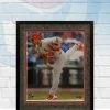 Fan Cave Sports Jordan Hicks St Louis Cardinals Autographed Framed 20x24 W/ Inscriptions- COA