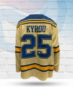 Fan Cave Sports Jordan Kyrou St Louis Blues Autographed Fanatics 2022 Winter Classic Jersey W/ Inscription - JSA