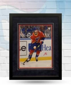 Fan Cave Sports Autographed Memorabilia Jordan Kyrou St Louis Blues Autographed Framed 11x14 Photo - JSA