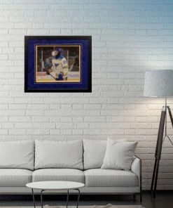 Fan Cave Sports Jordan Kyrou St Louis Blues Autographed Framed 11x14 Photo- JSA Autographed Memorabilia