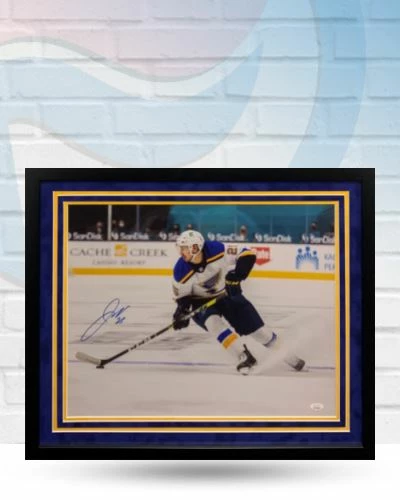 Fan Cave Sports Jordan Kyrou St Louis Blues Autographed Framed 16x20 Photo- JSA Autographed Memorabilia 1 Fan Cave Sports Jordan Kyrou St Louis Blues Autographed Framed 16x20 Photo- JSA Autographed Memorabilia