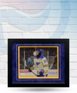 Fan Cave Sports Autographed Memorabilia Jordan Kyrou St Louis Blues Autographed Framed 8x10 Photo - JSA