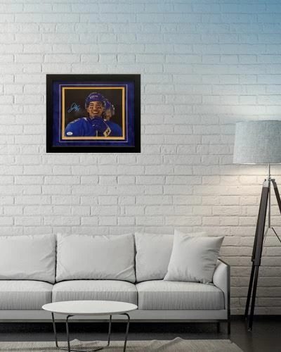 Fan Cave Sports Autographed Memorabilia Jordan Kyrou St Louis Blues Autographed Framed 8x10 Photo - JSA 2 Fan Cave Sports Autographed Memorabilia Jordan Kyrou St Louis Blues Autographed Framed 8x10 Photo - JSA