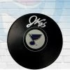 Fan Cave Sports Jordan Kyrou St Louis Blues Autographed Logo Puck - JSA Autographed Memorabilia