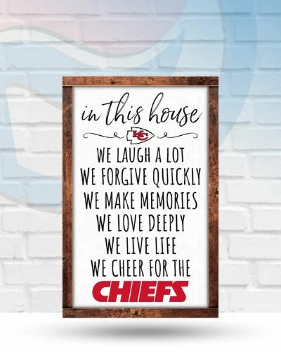 Wincraft Wall Signs Kansas City Chiefs 11" X 17" Wooden Sign 1 Wincraft Wall Signs Kansas City Chiefs 11" X 17" Wooden Sign