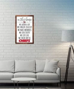 Wincraft Wall Signs Kansas City Chiefs 11" X 17" Wooden Sign