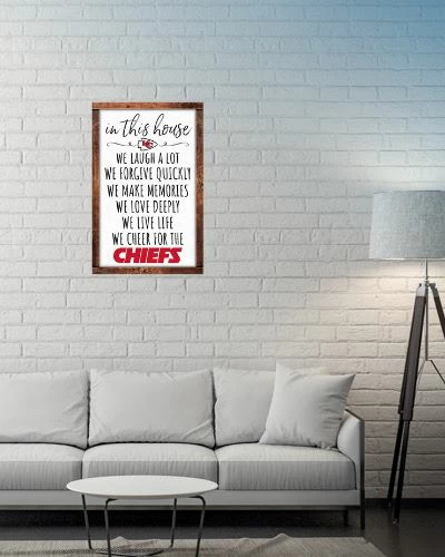 Wincraft Wall Signs Kansas City Chiefs 11" X 17" Wooden Sign 2 Wincraft Wall Signs Kansas City Chiefs 11" X 17" Wooden Sign