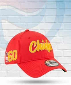 New Era Kansas City Chiefs 2019 Sideline Home 39THIRTY Medium / Large Flex Hat Hats