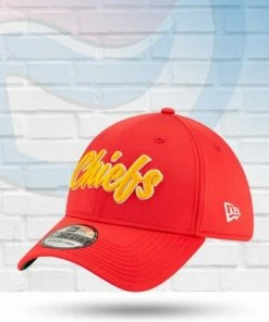 New Era Kansas City Chiefs 2019 Sideline Home 39THIRTY Medium / Large Flex Hat Hats