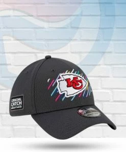 New Era Hats Kansas City Chiefs 2021 Crucial Catch 39THIRTY Flex Hat