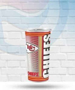 Logo Brands Drinkware Kansas City Chiefs 20oz Hero Stainless Tumbler