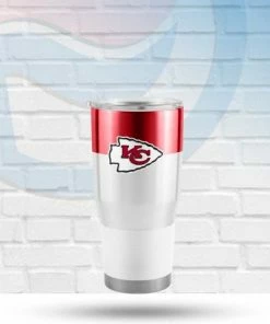 Logo Brands Kansas City Chiefs 30oz Color Block Tumbler