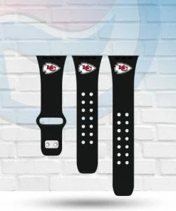 Affinity Bands Kansas City Chiefs Silicone Smart Watch Band Accessories