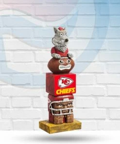 Evergreen Kansas City Chiefs Tiki Totem Accessories