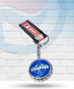 St Louis Wholesale Clearance Kansas City Royals 2015 World Series Champions Bottle Cap Keychain