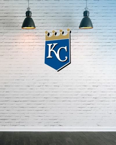 FanFave Kansas City Royals 3D Foam Wall Sign Wall Signs 2 FanFave Kansas City Royals 3D Foam Wall Sign Wall Signs