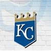 FanFave Kansas City Royals 3D Foam Wall Sign Wall Signs