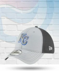 New Era Kansas City Royals Grayed Out Neo 39THIRTY Flex Hat