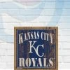 WinCraft Kansas City Royals Wooden Magnet 3" X 3" Magnets