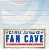 Wincraft Wall Signs Kansas Jayhawks 8" X 17" Fan Cave Wooden Sign